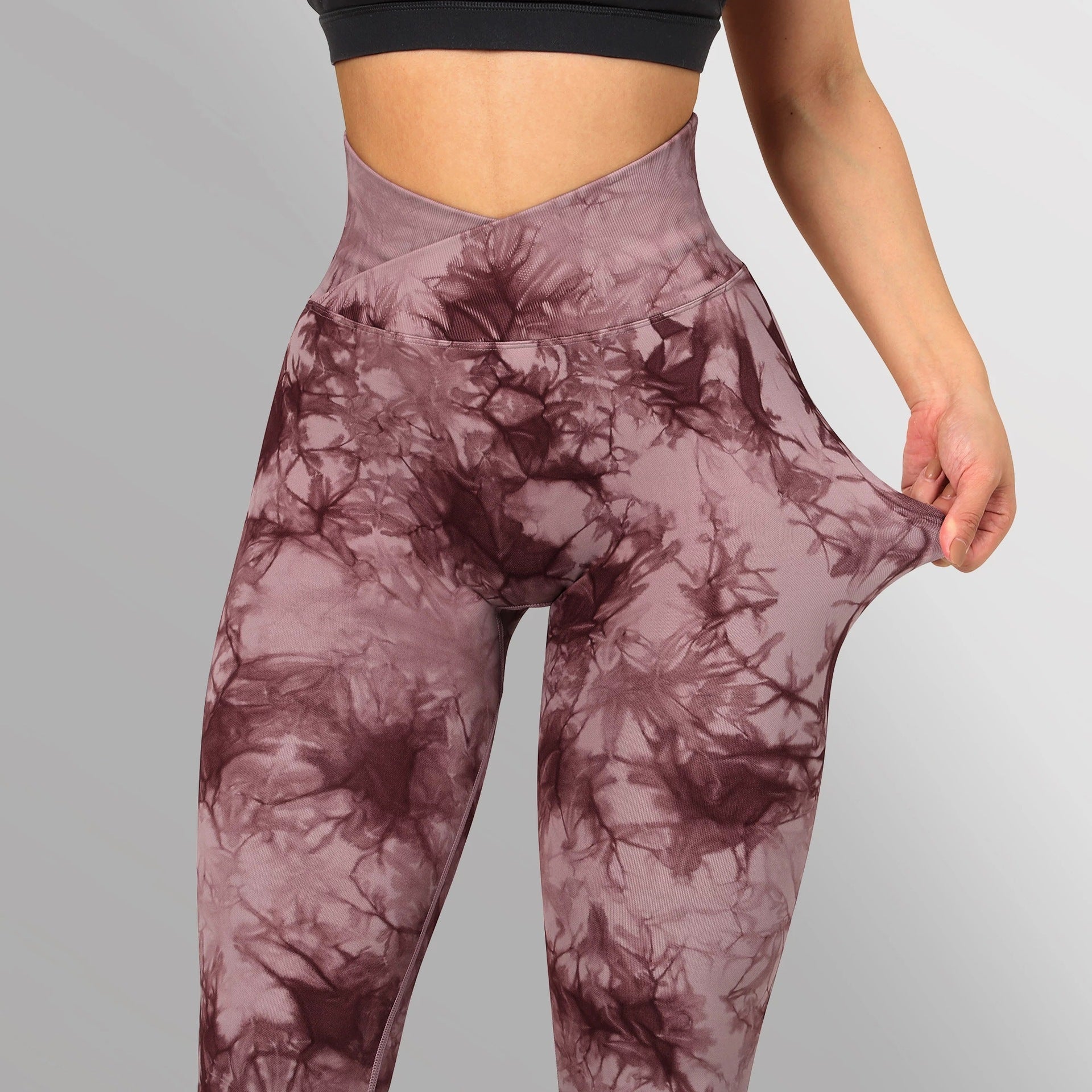 Dye Leggings Women Yoga Pants P