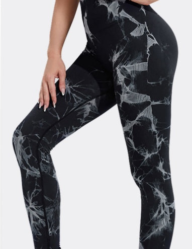 Dye Leggings Women Yoga Pants P